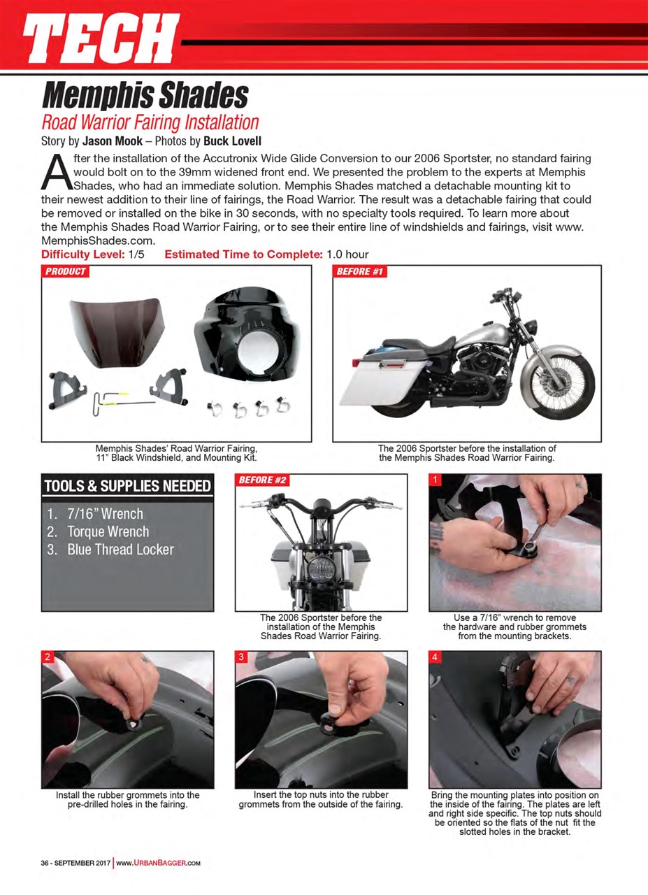 Urban Bagger Preview Pages
