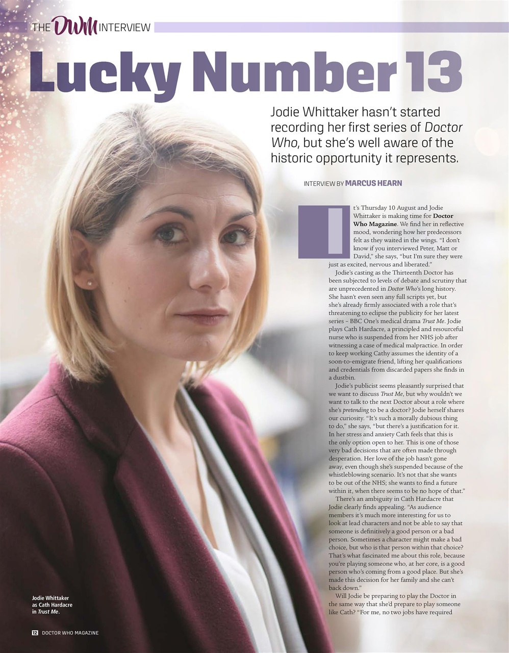 Doctor Who Magazine Preview Pages