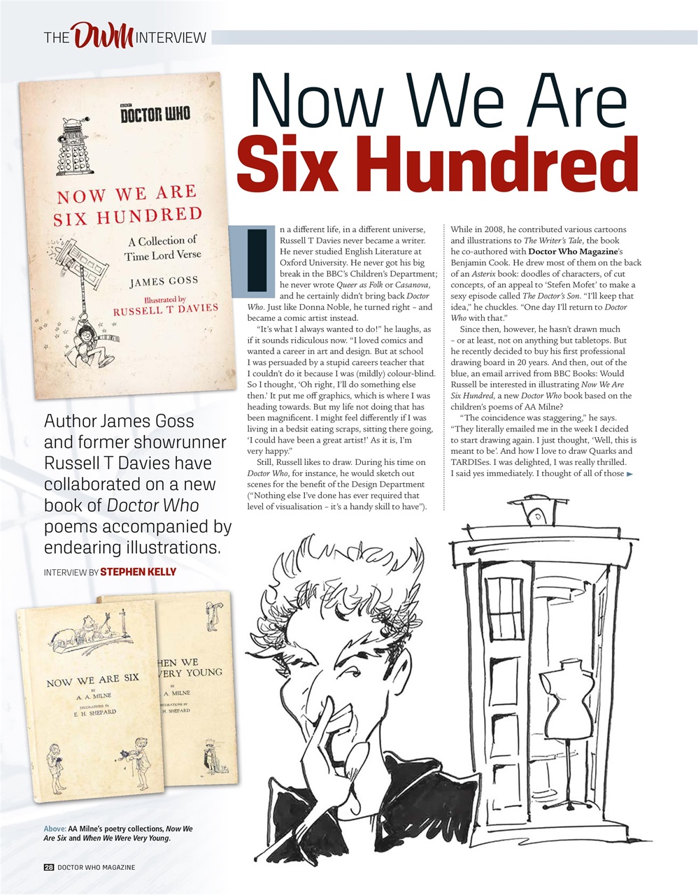 Doctor Who Magazine Preview Pages