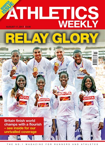 AW – Athletics Weekly Magazine issue Aug 17, 2017