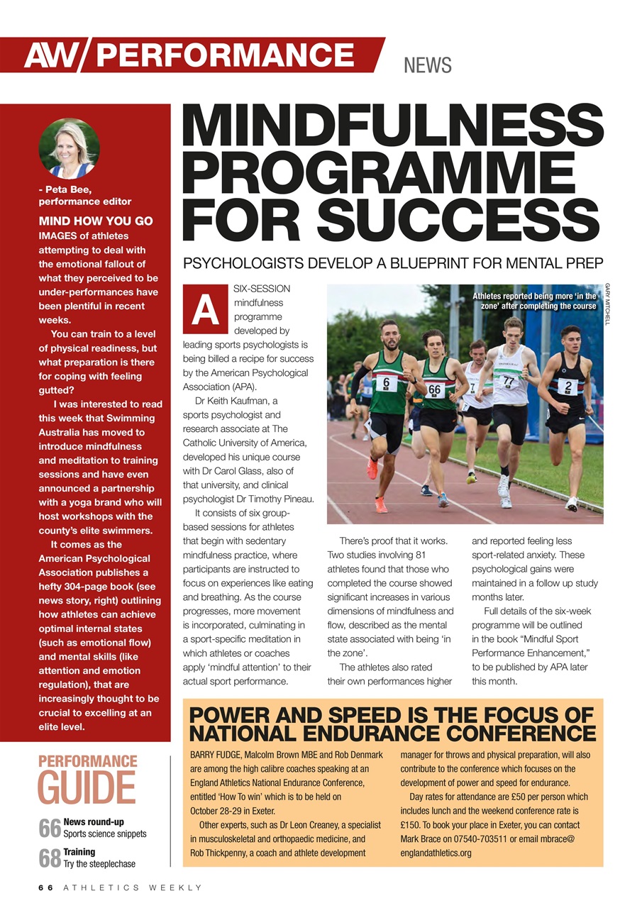 AW – Athletics Weekly Magazine Preview Pages