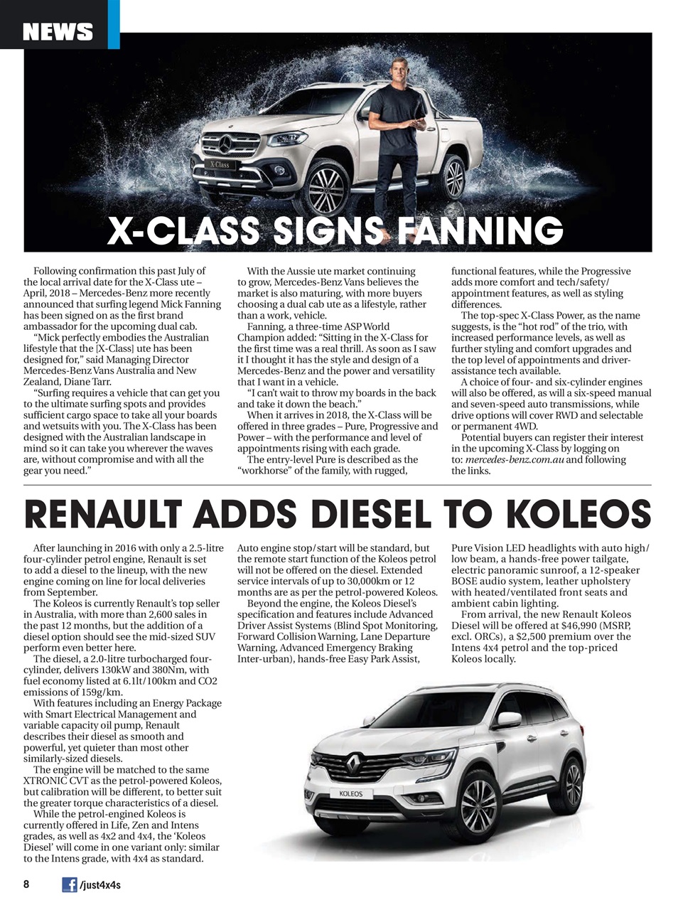 JUST 4X4S Preview Pages