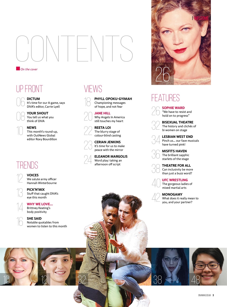 DIVA Magazine Preview Pages