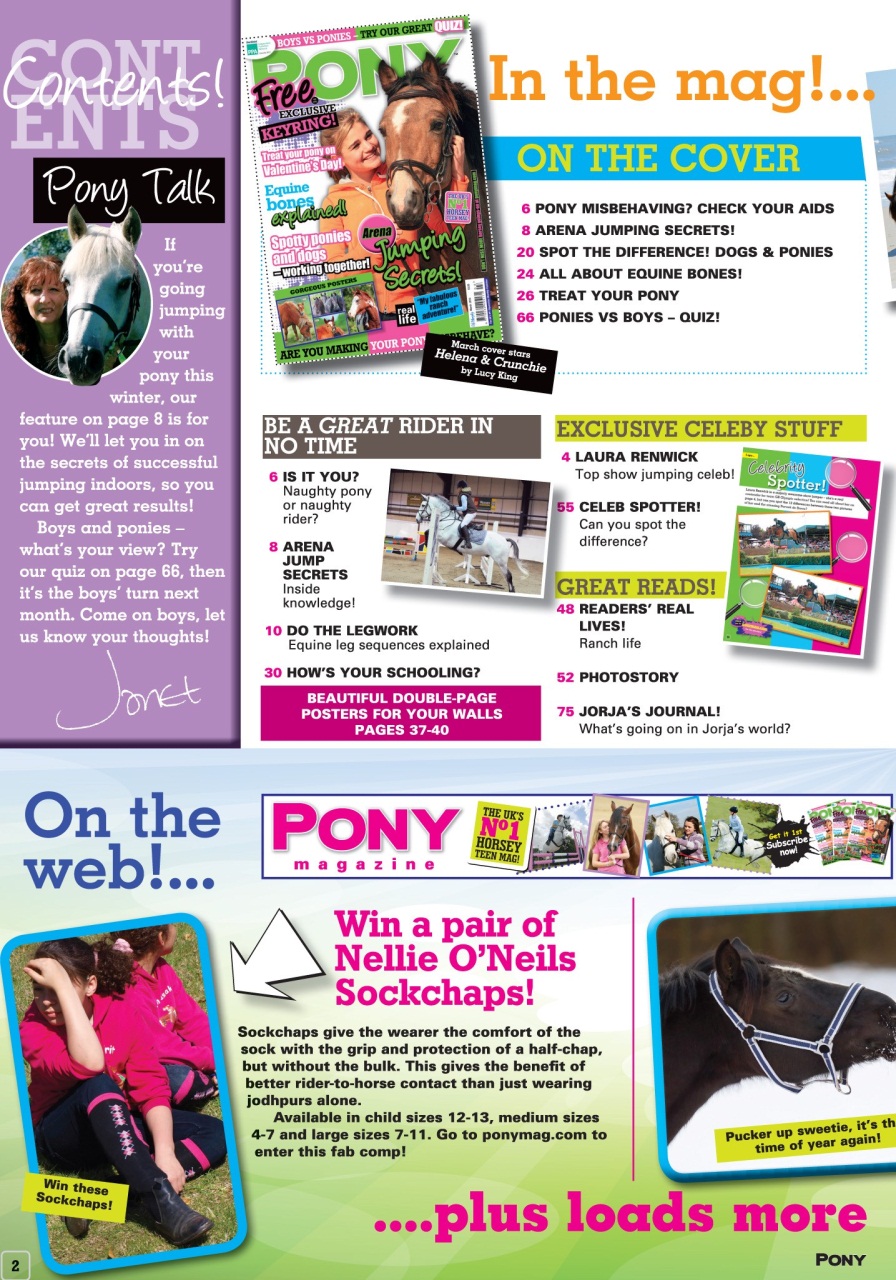 Pony Magazine Preview Pages