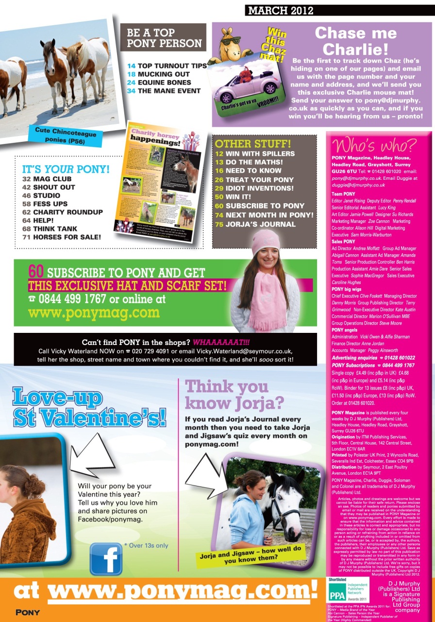 Pony Magazine Preview Pages