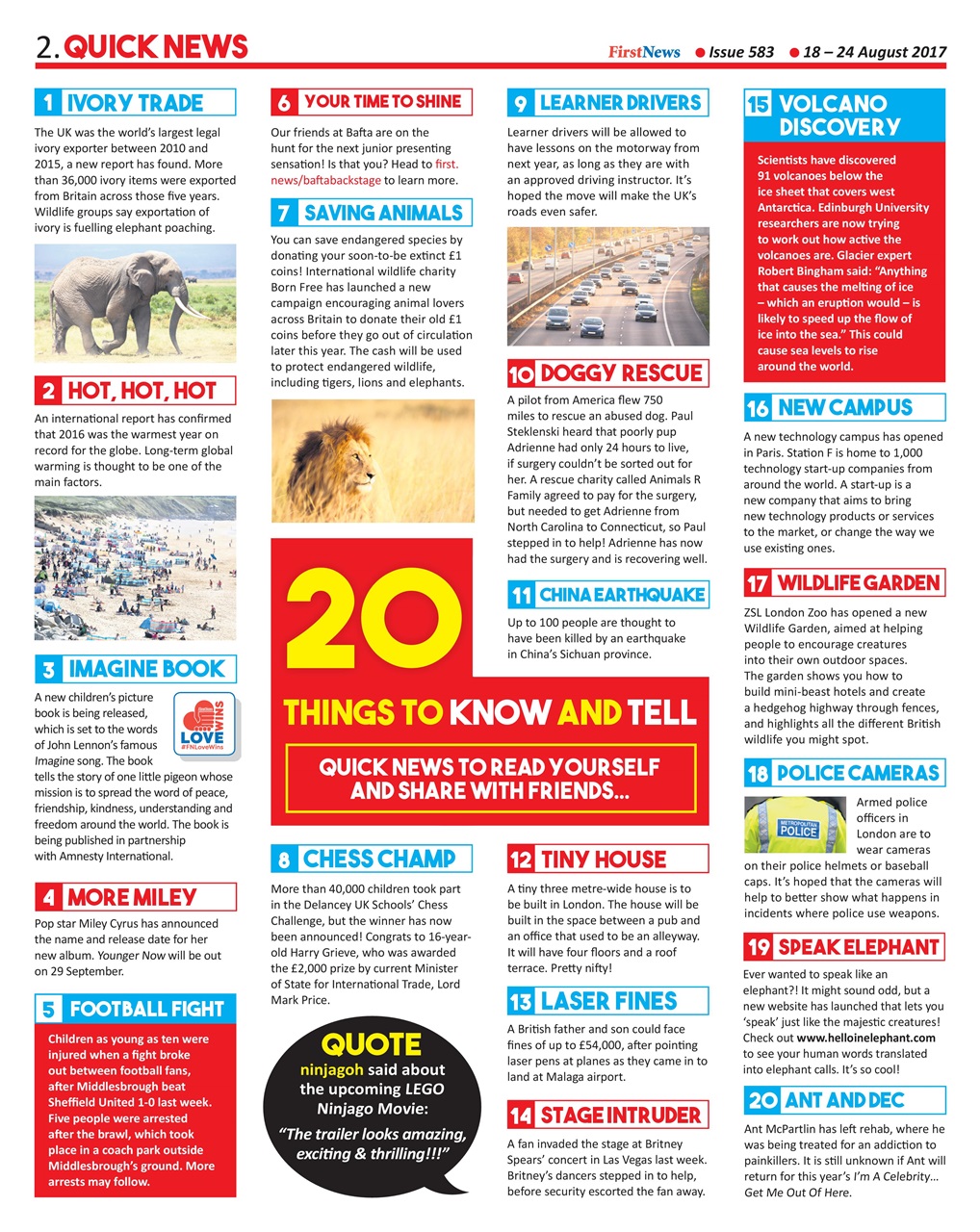 First News Preview Pages