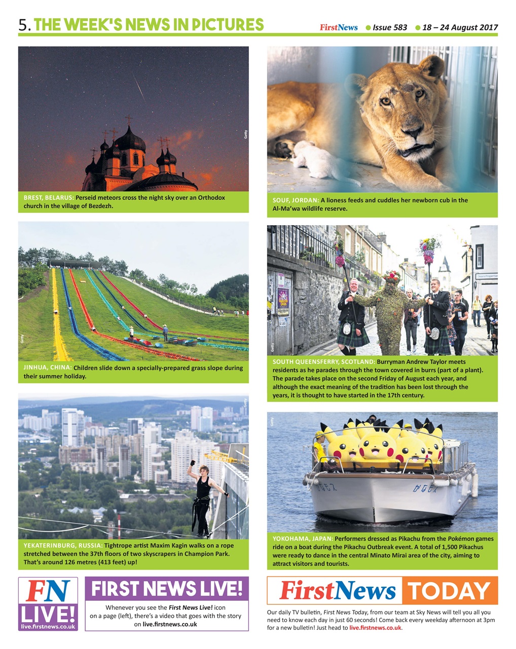 First News Preview Pages
