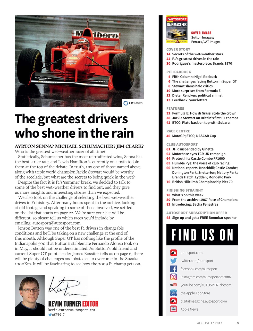 Autosport Preview Pages
