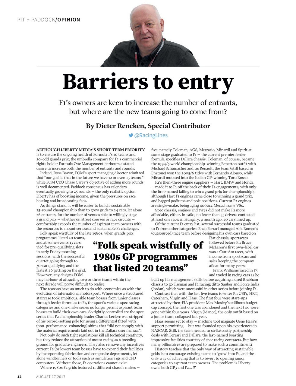 Autosport Preview Pages