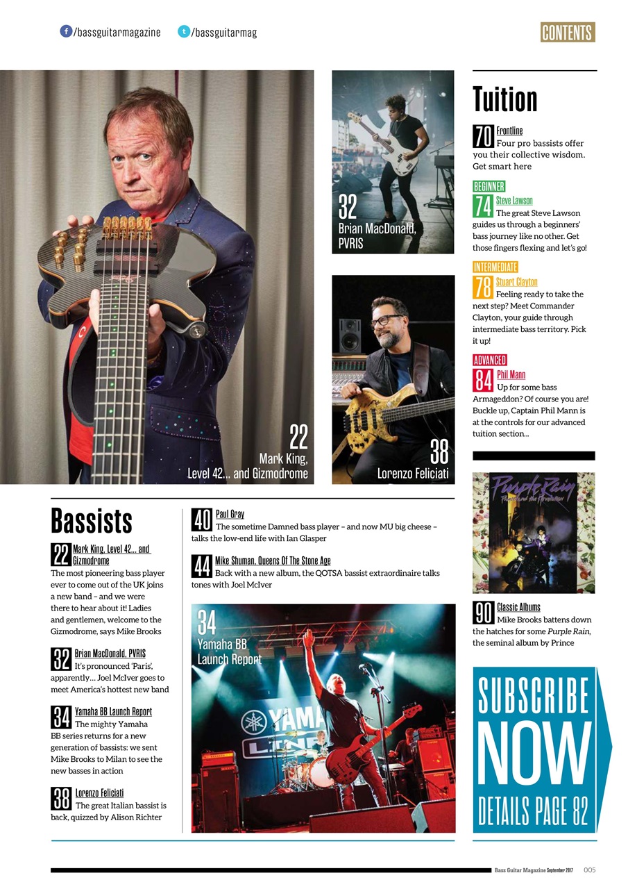 Bass Player UK Preview Pages