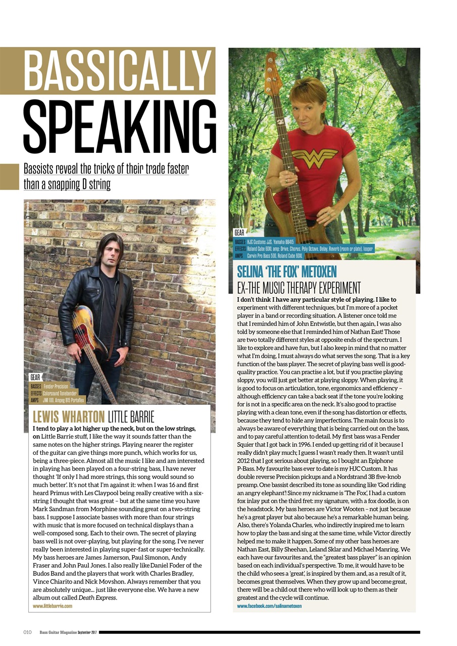 Bass Player UK Preview Pages