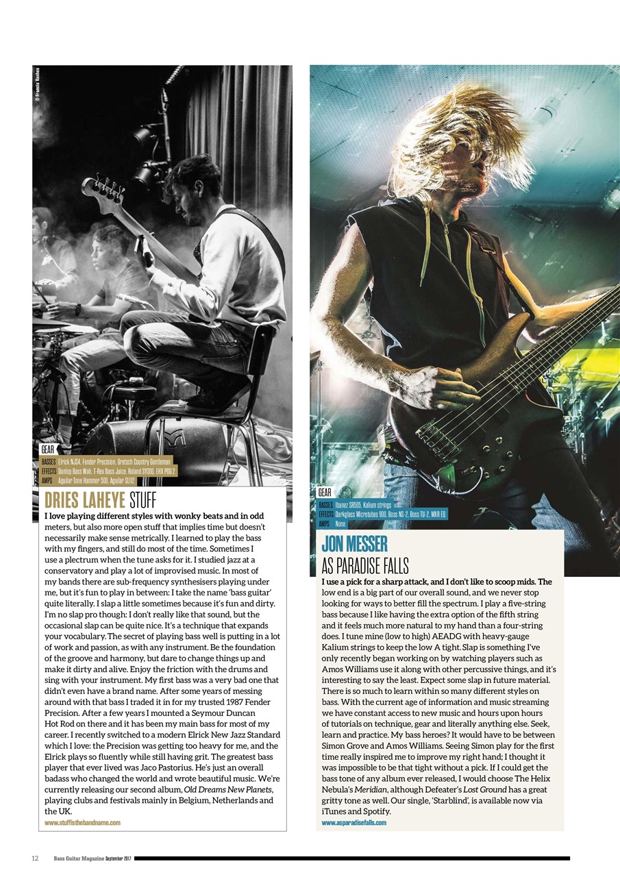 Bass Player UK Preview Pages