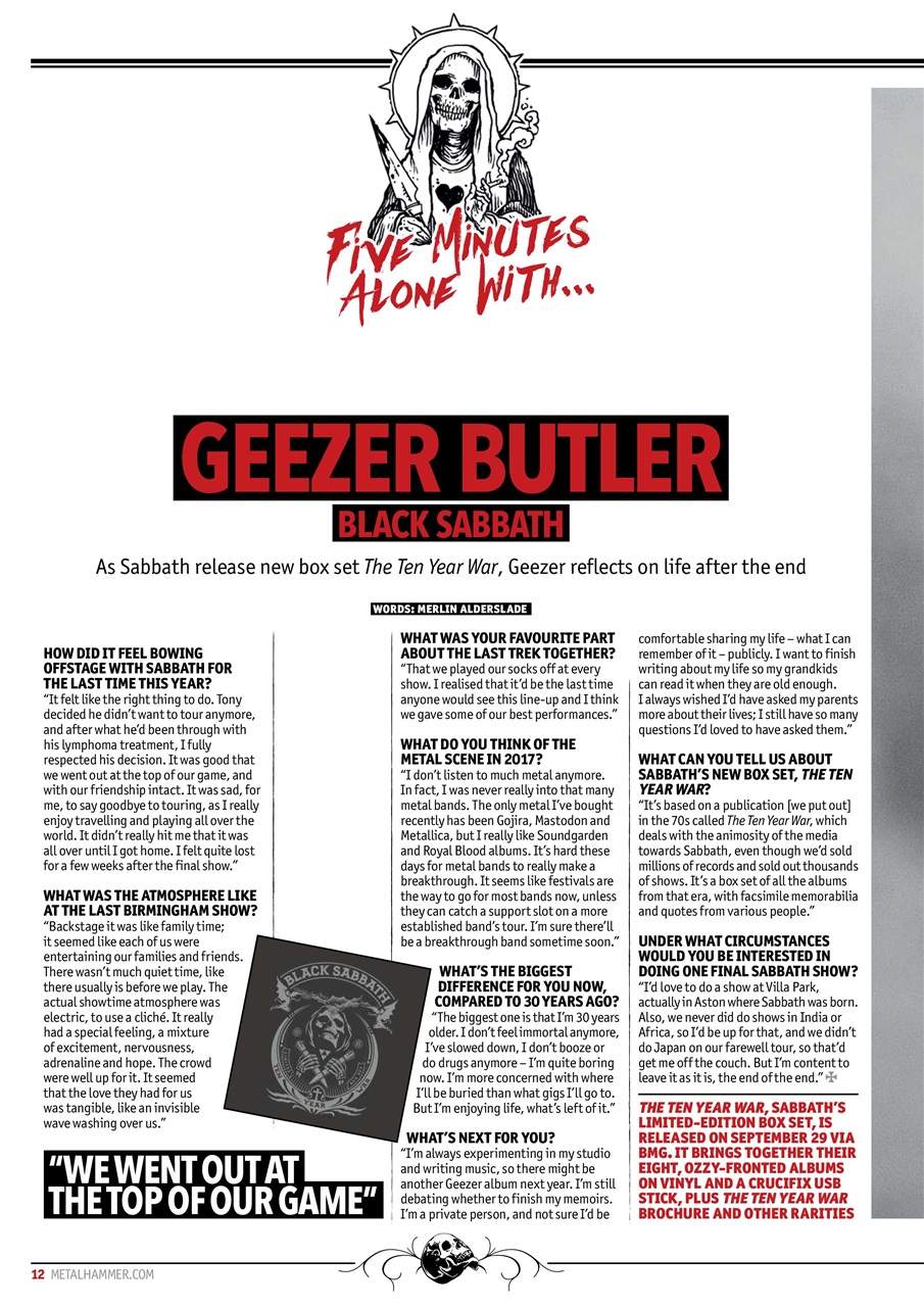 Metal Hammer Preview Pages