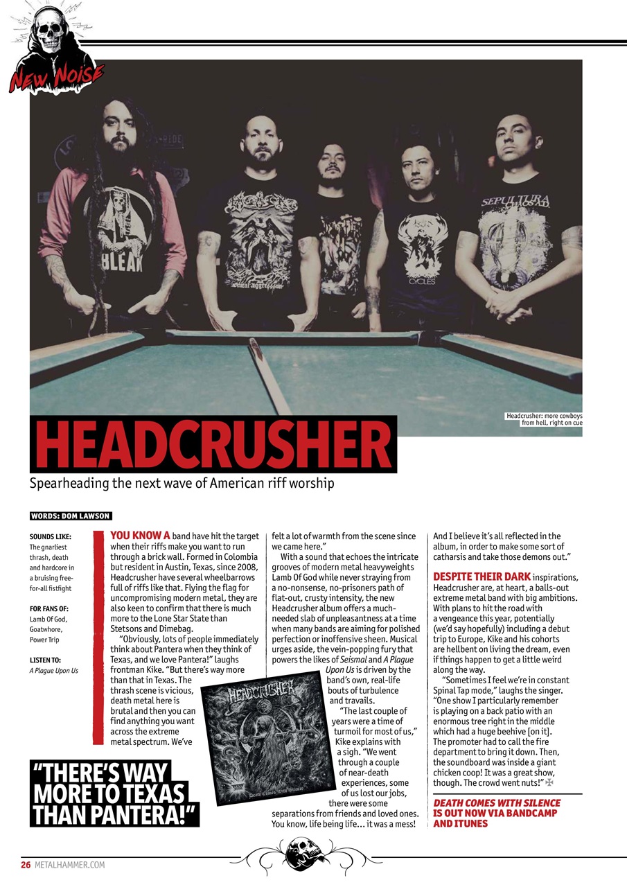 Metal Hammer Preview Pages