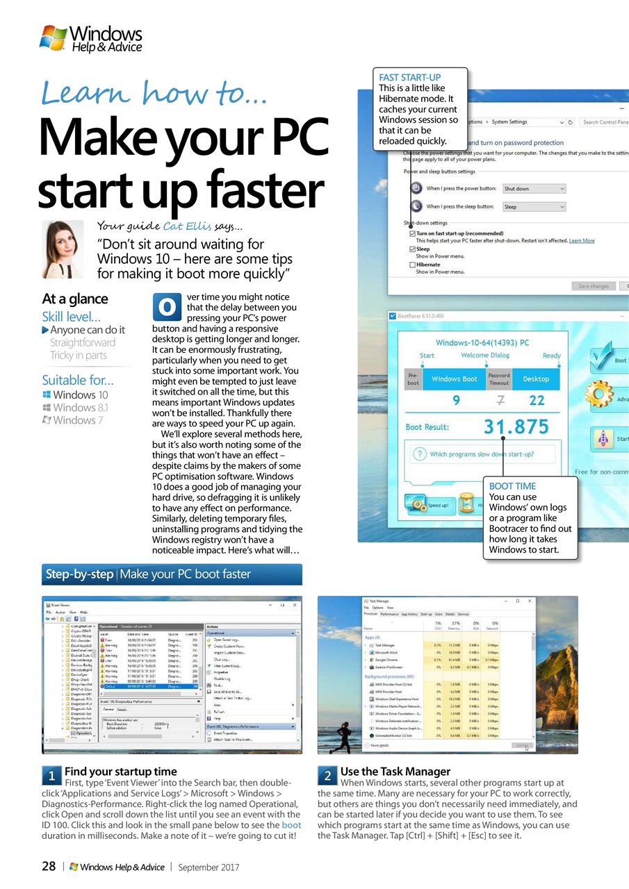Windows Help & Advice Preview Pages