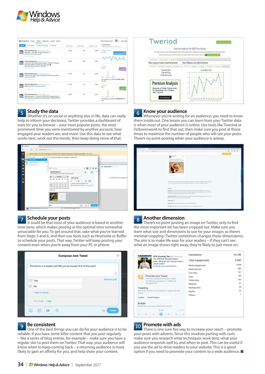 Windows Help & Advice Preview Pages