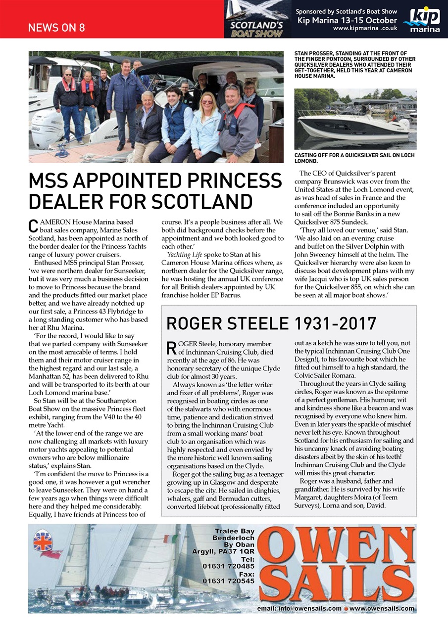Yachting Life Preview Pages