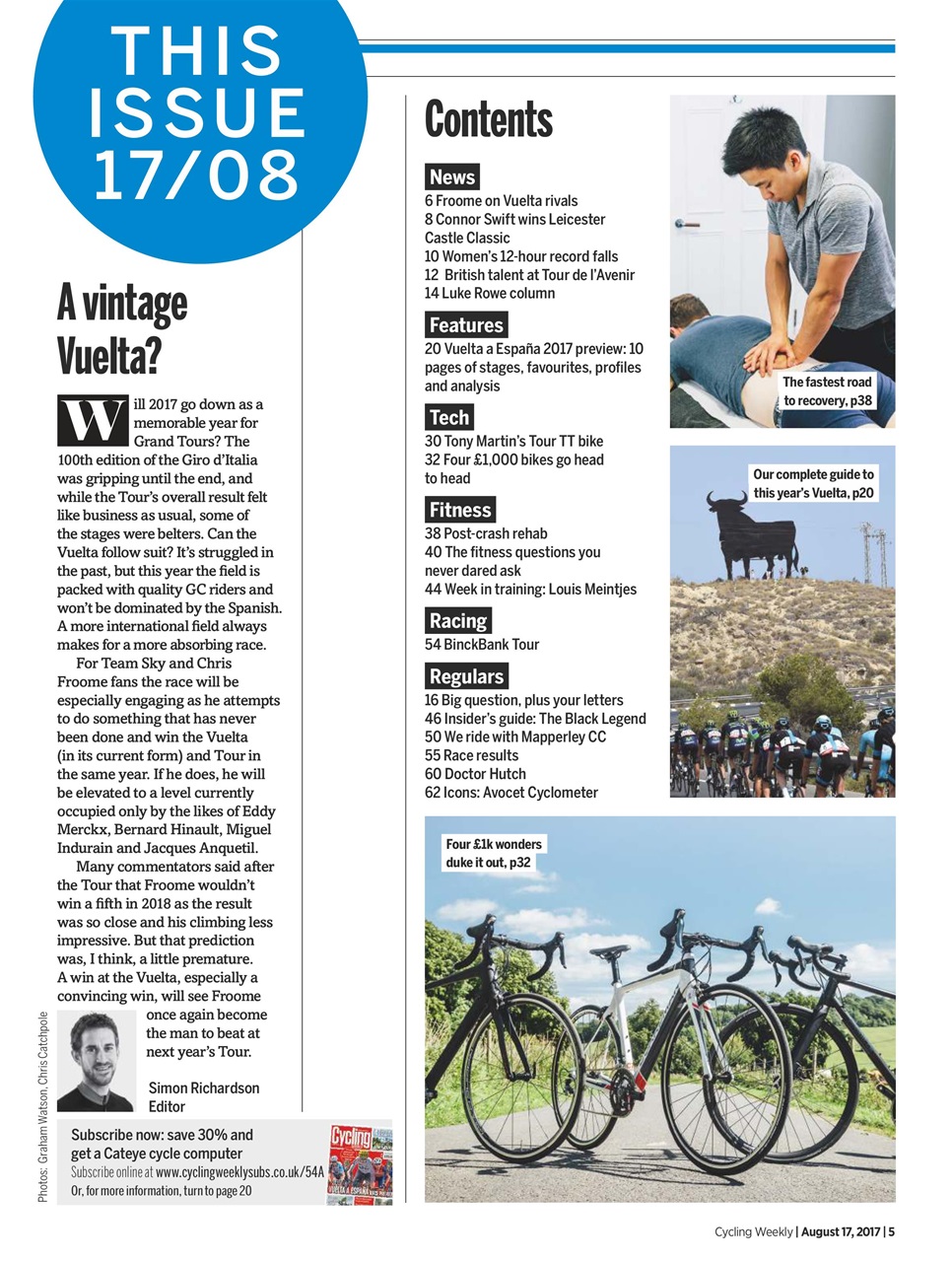 Cycling Weekly Preview Pages