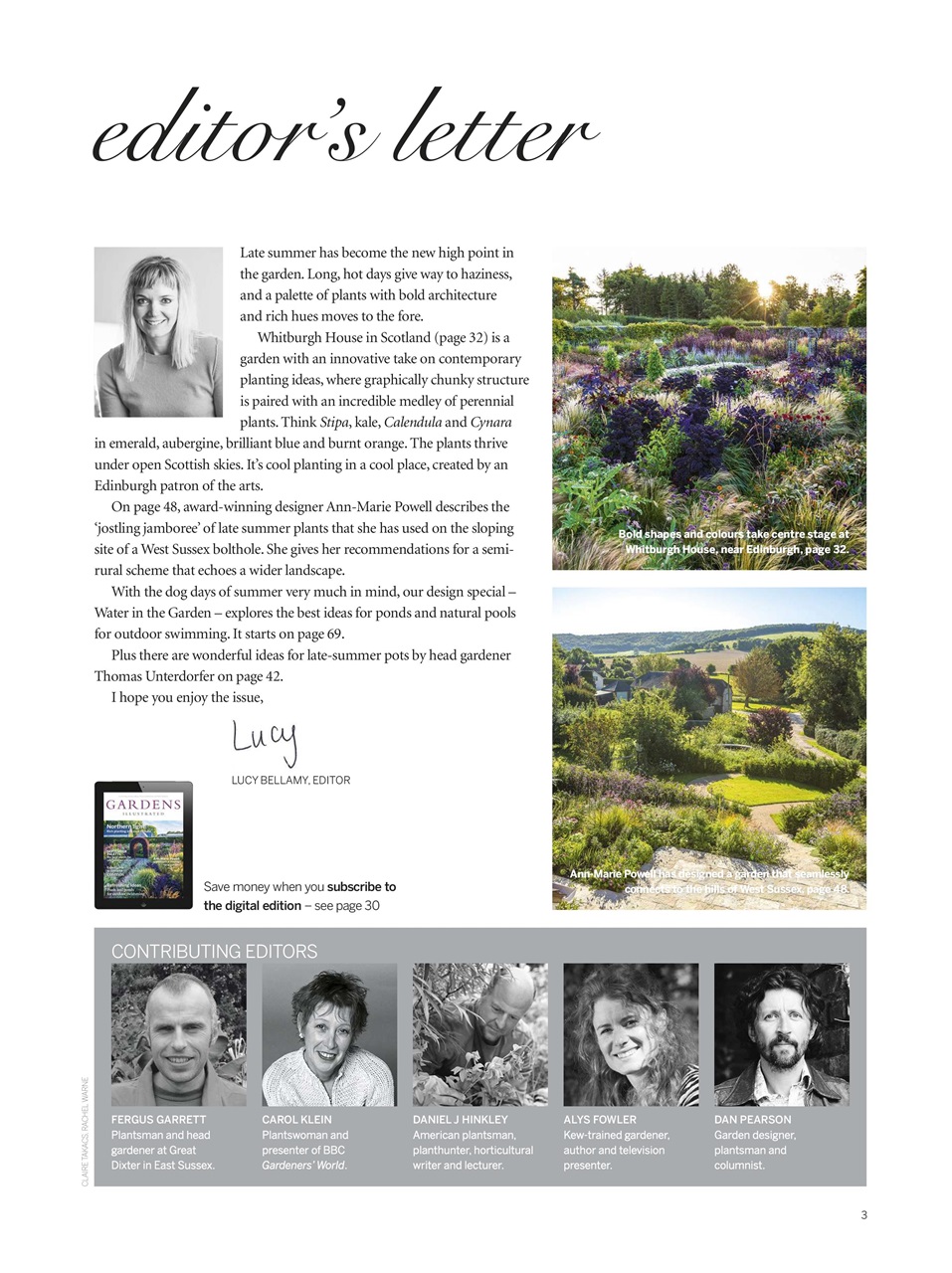 Gardens Illustrated Preview Pages