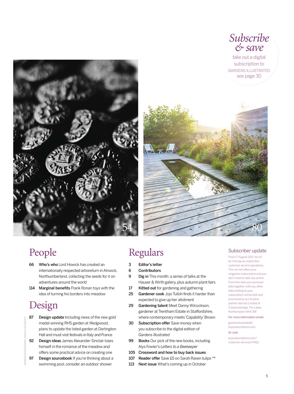 Gardens Illustrated Preview Pages