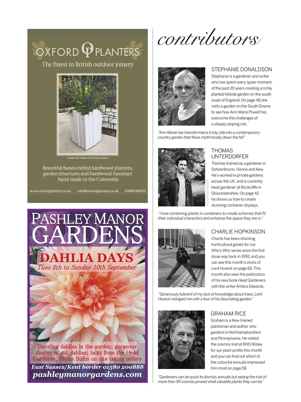 Gardens Illustrated Preview Pages