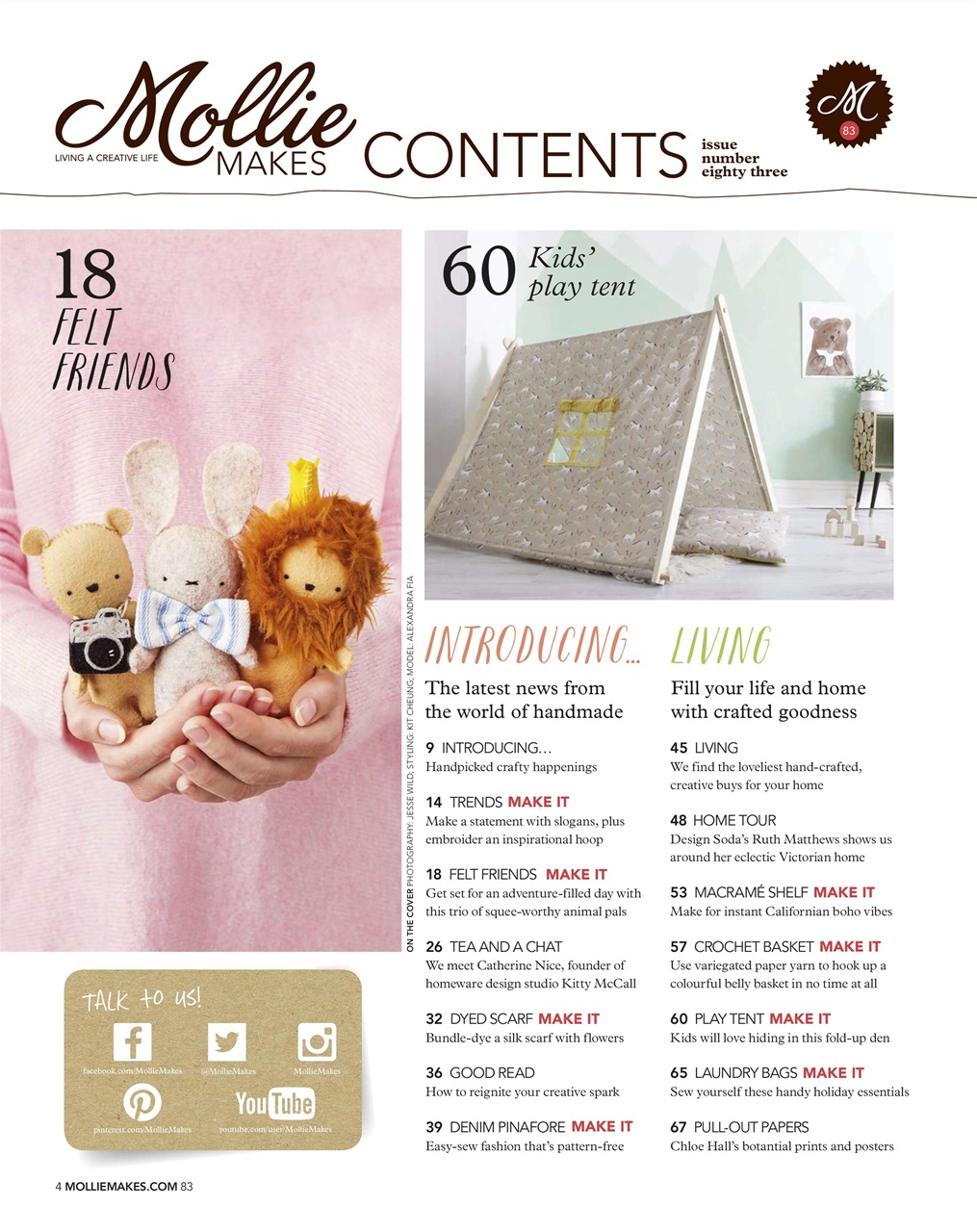 Mollie magazine Preview Pages