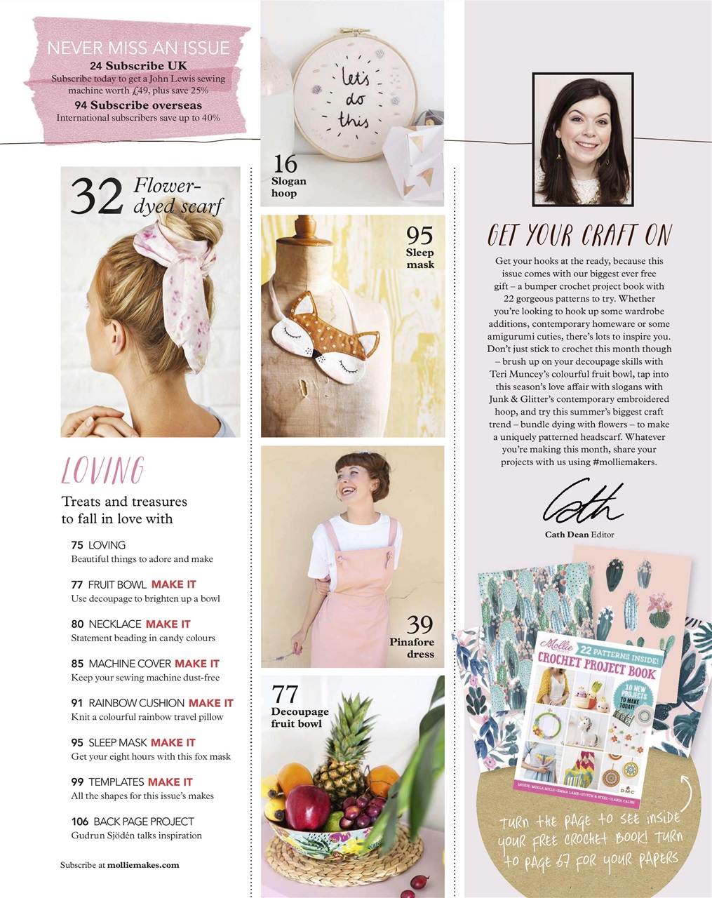 Mollie magazine Preview Pages