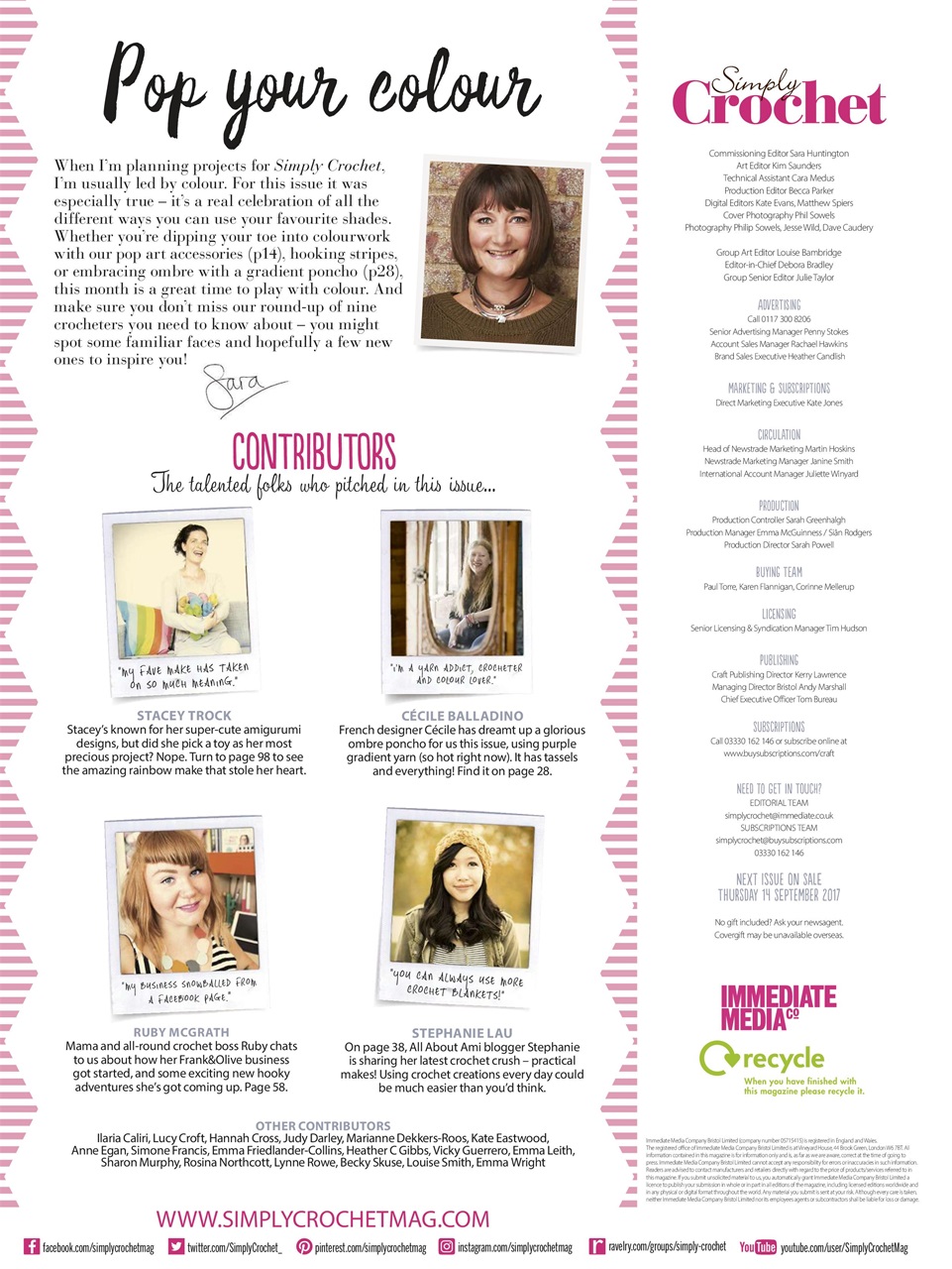 Simply Crochet Preview Pages