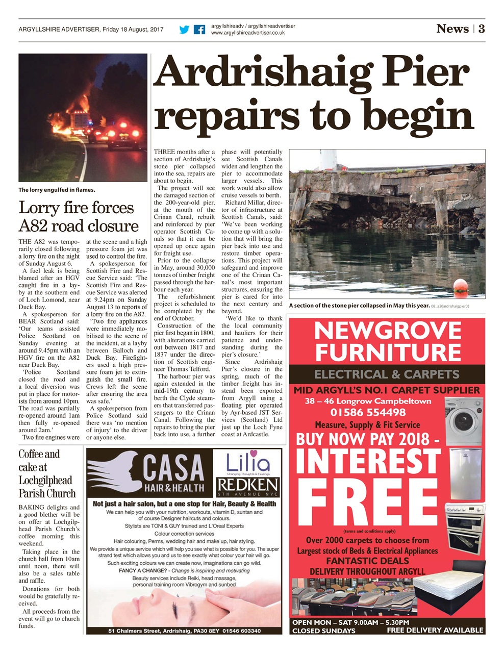 Argyllshire Advertiser Preview Pages