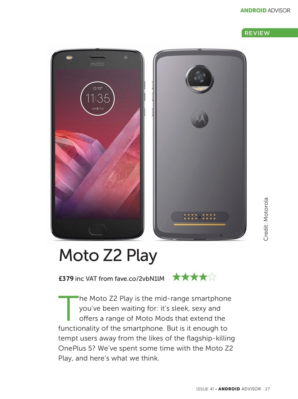 Android Advisor Preview Pages
