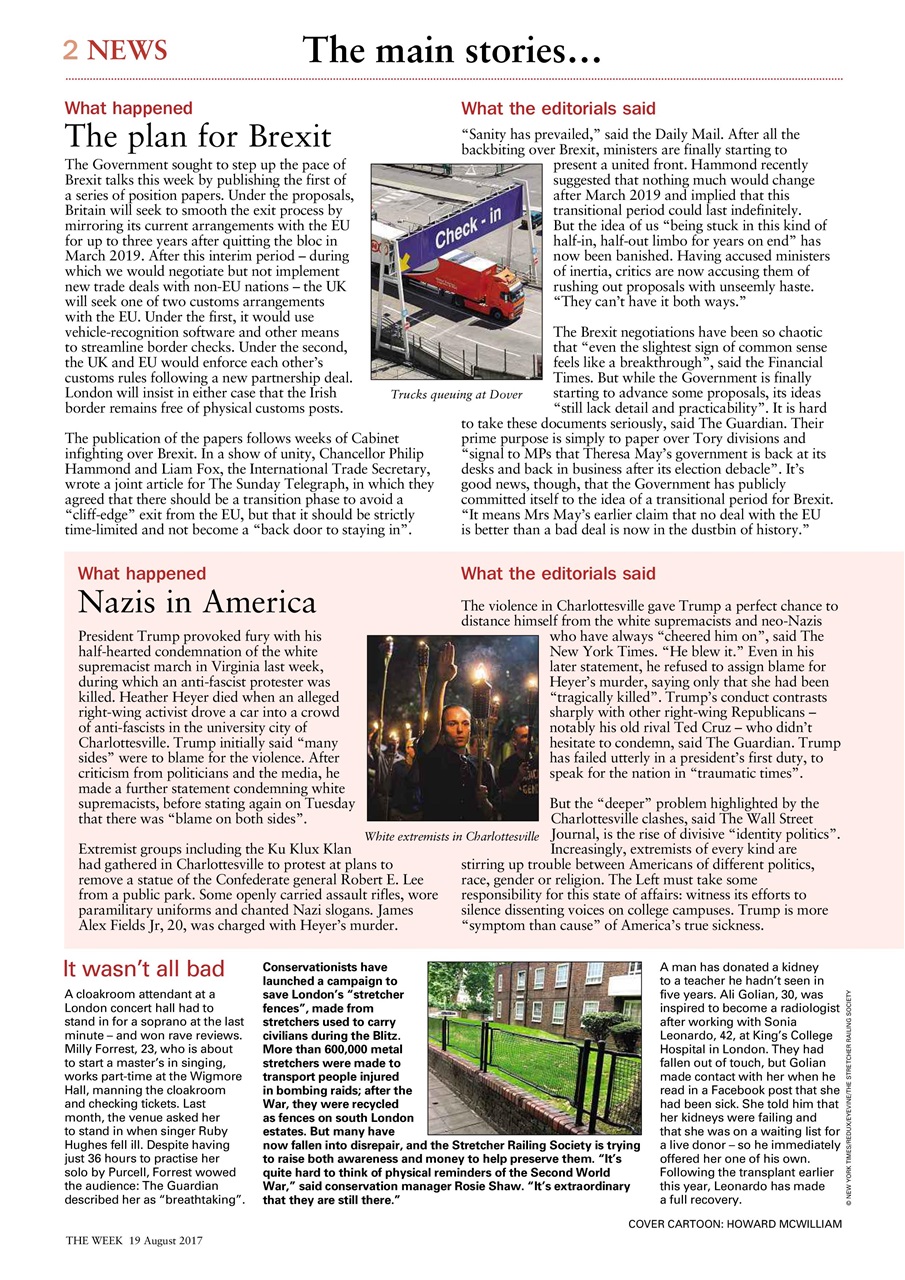 The Week Preview Pages