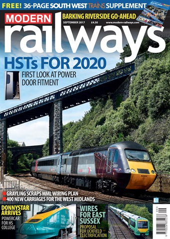 Modern Railways issue  September 2017