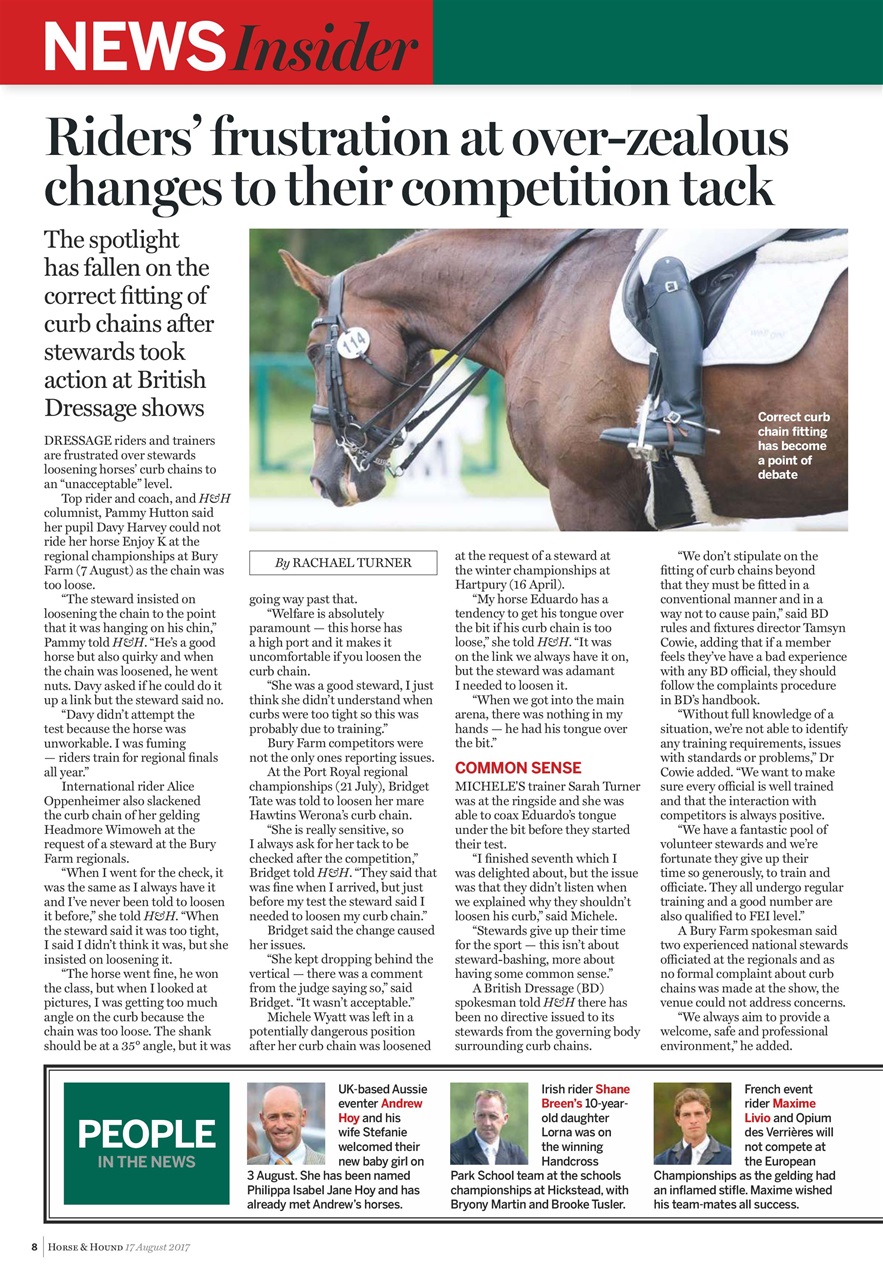 Horse & Hound Preview Pages