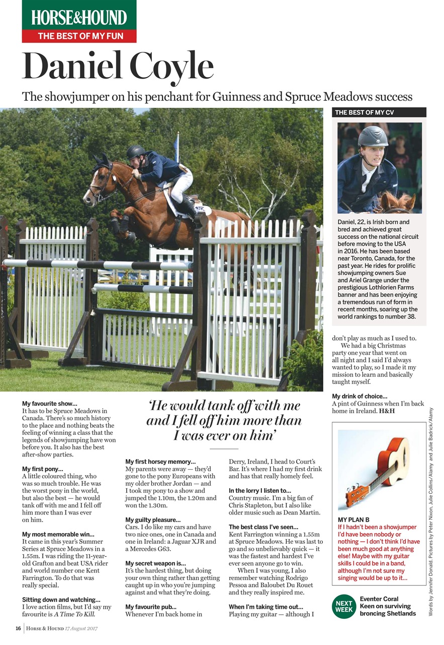 Horse & Hound Preview Pages