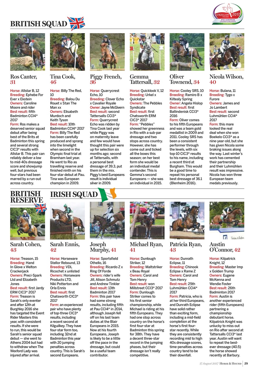 Horse & Hound Preview Pages