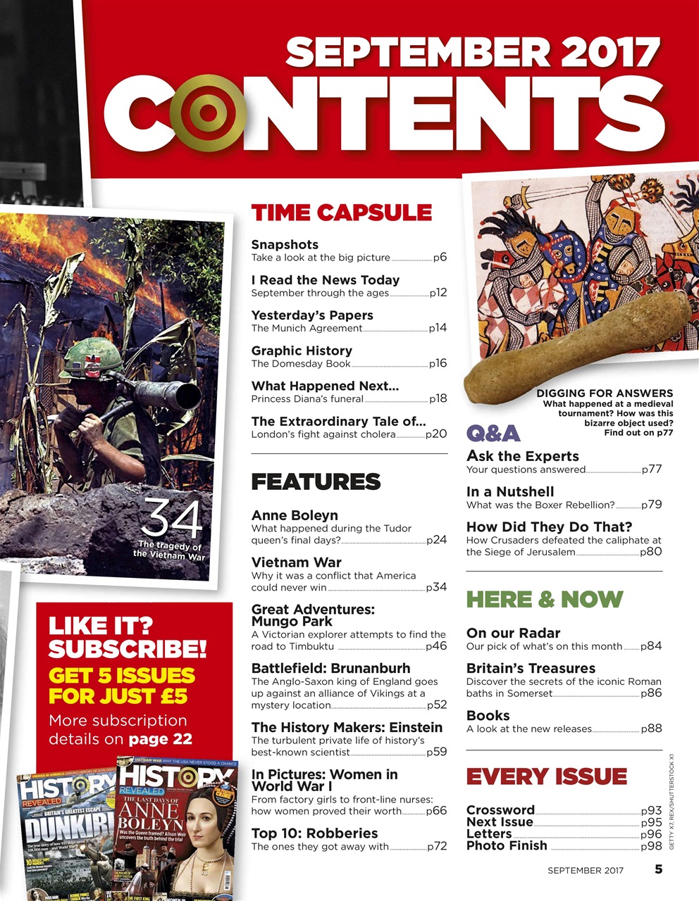 BBC History Revealed Magazine Preview Pages