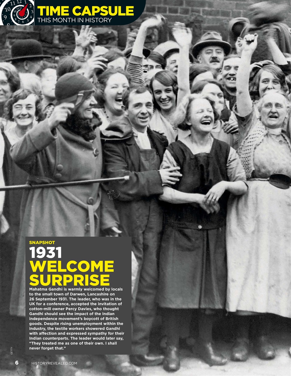 BBC History Revealed Magazine Preview Pages