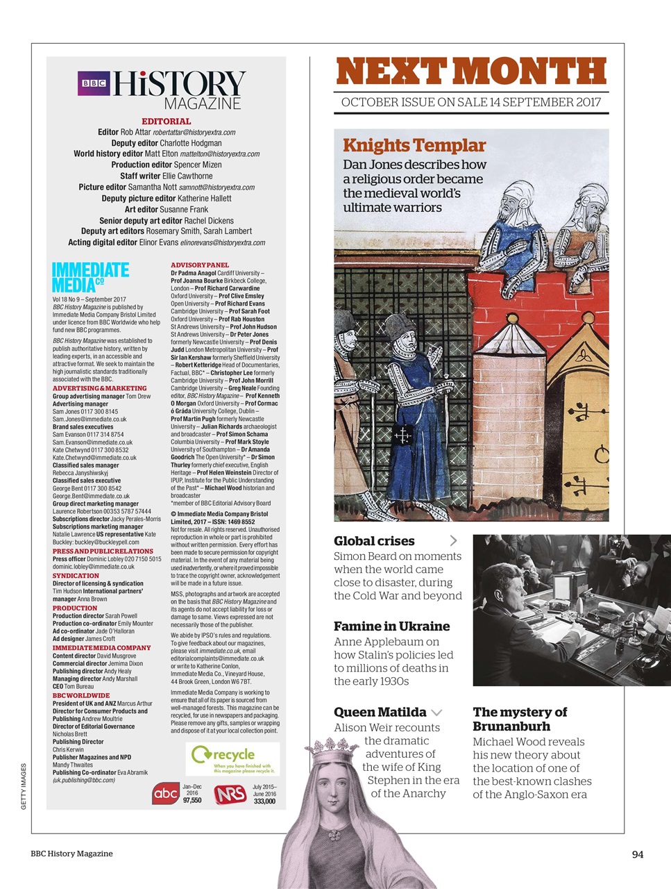 History Extra Magazine Preview Pages