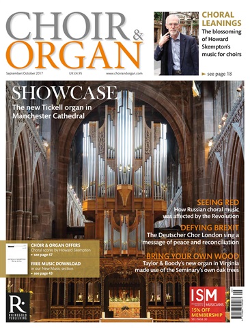 Choir & Organ issue Sept - Oct 2017
