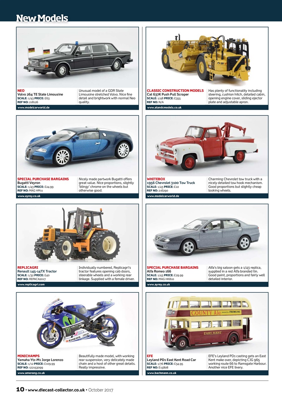Diecast Collector Preview Pages