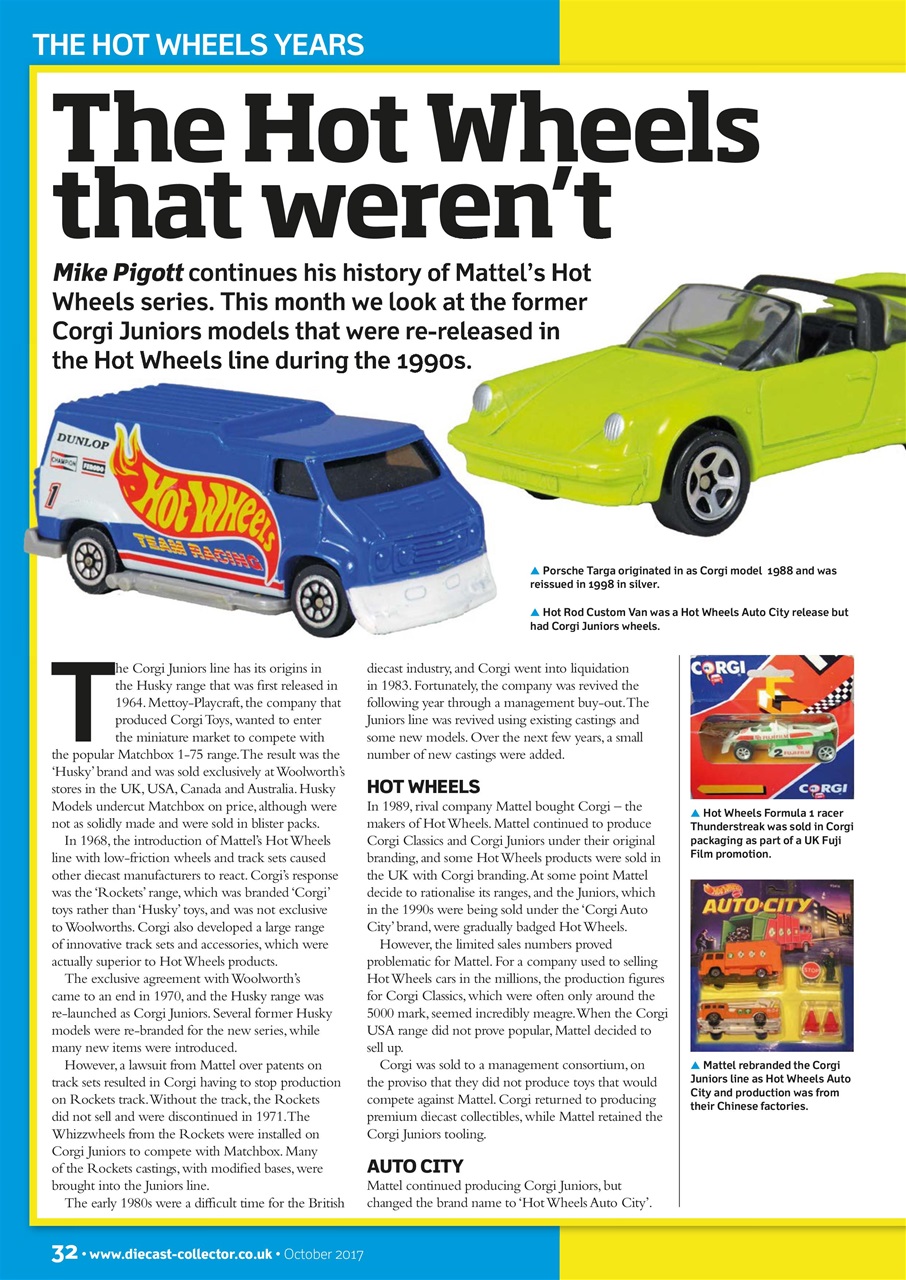 Diecast Collector Preview Pages