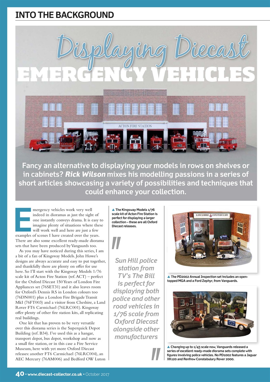 Diecast Collector Preview Pages