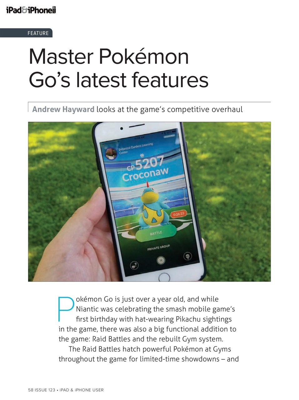 iPad and iPhone User Preview Pages