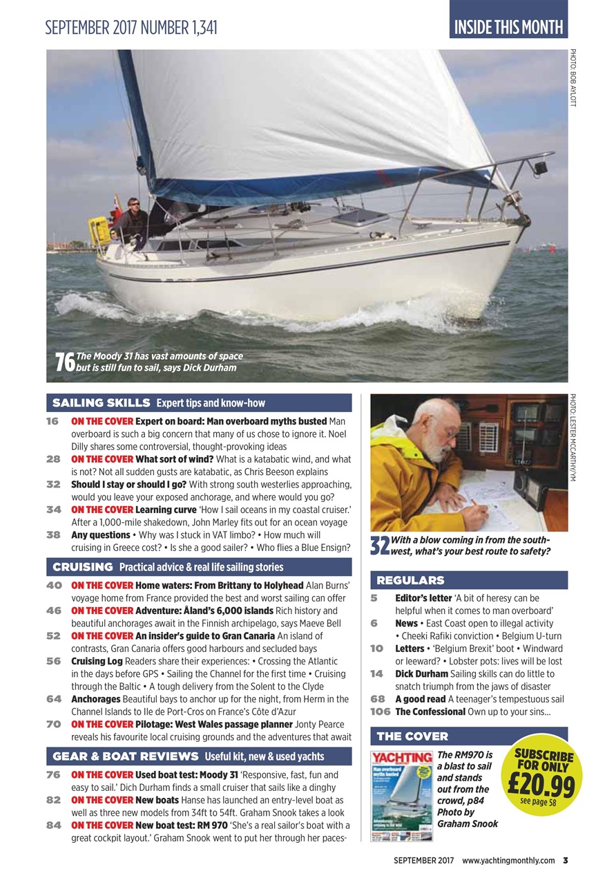 Yachting Monthly Preview Pages