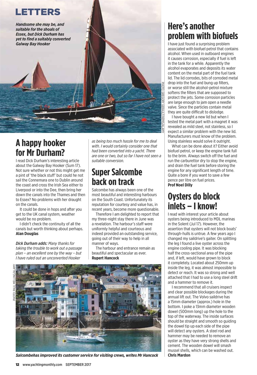 Yachting Monthly Preview Pages