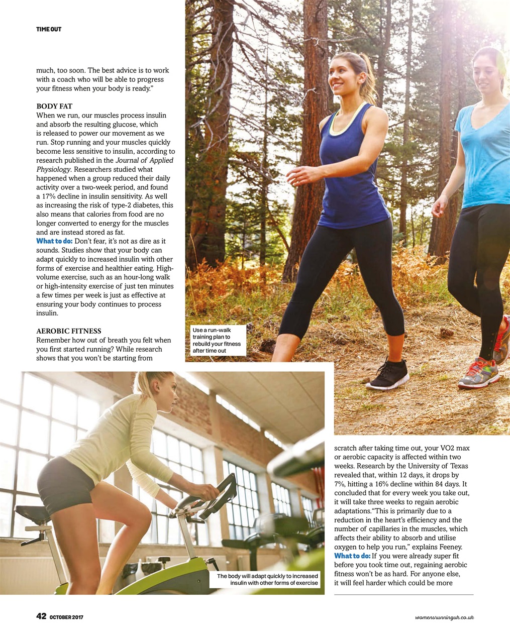 Women’s Running Preview Pages