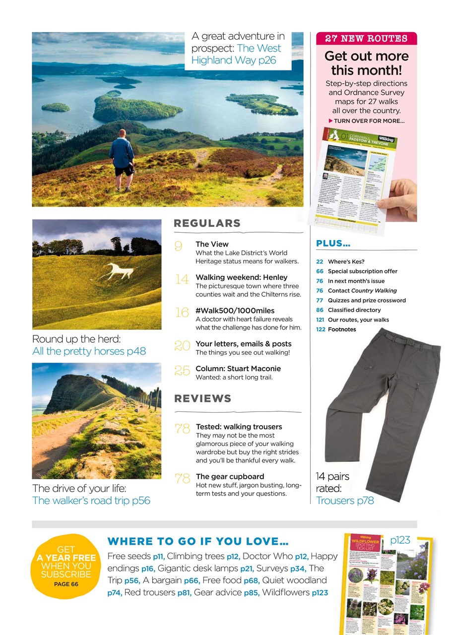 Country Walking Preview Pages