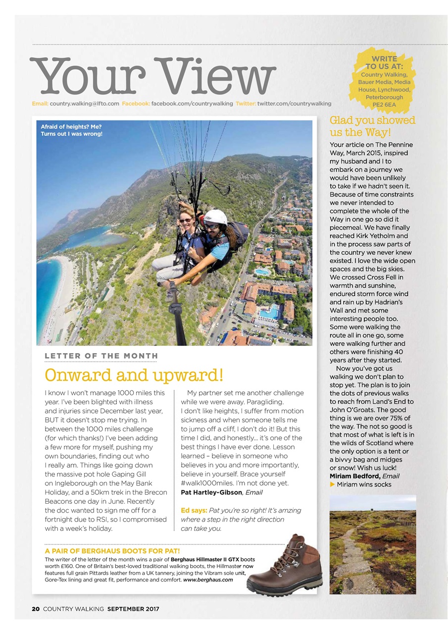 Country Walking Preview Pages