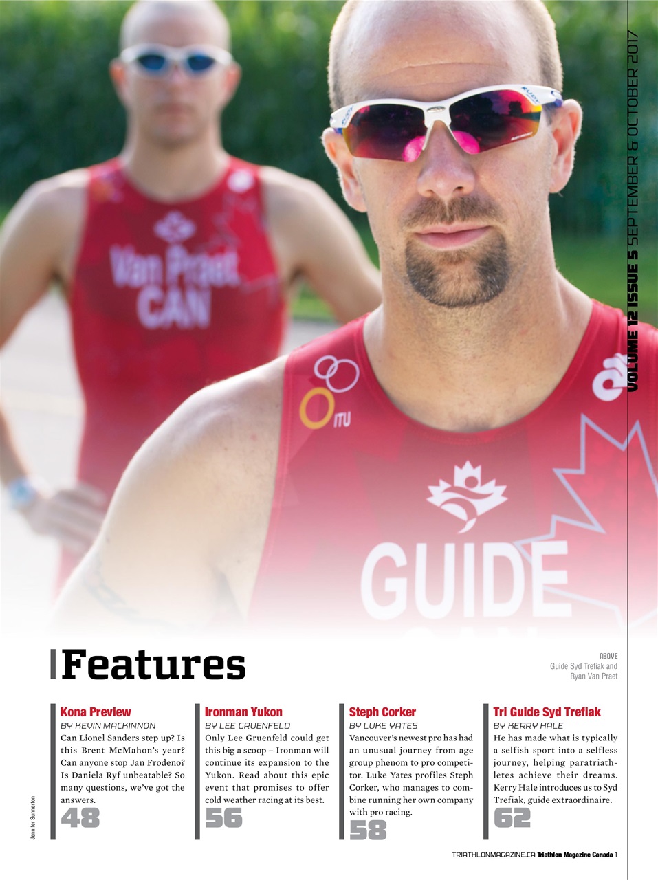 Triathlon Magazine Canada Preview Pages
