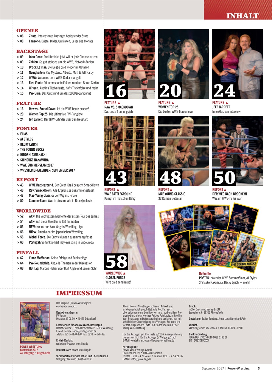 Power-Wrestling Preview Pages